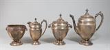 Lot #194a 19th Century Gorham Coin Silver Teaset