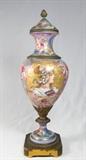 Lot #242 Sèvres Covered Lustre Urn