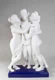 Lot #8 Porcelain Grouping, 3 Muses