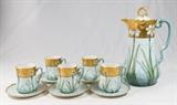 Lot #50 French Limoges Porcelain 6 Piece Tea Set