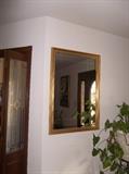 gold framed mirror
