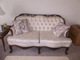 French Provincial love seat