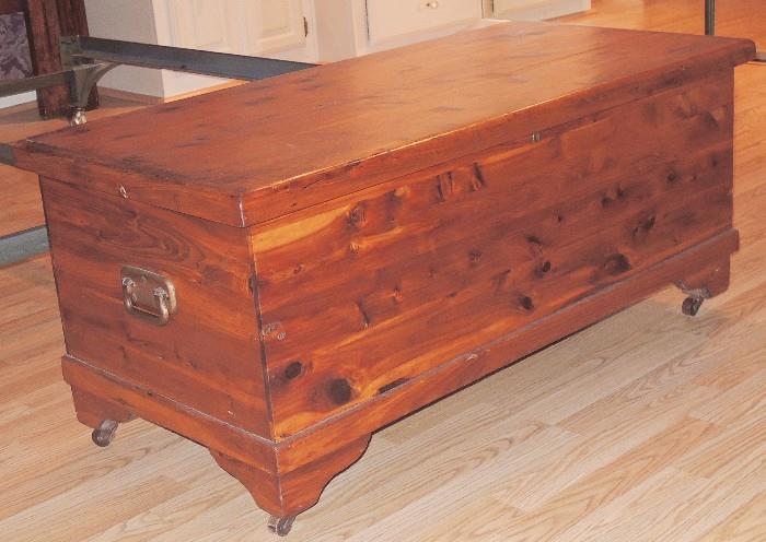 Vintage cedar chest