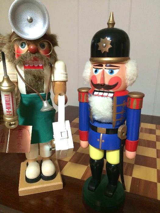Vintage German nutcrackers with markings in great condition