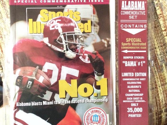 Commemorative Alabama magazines