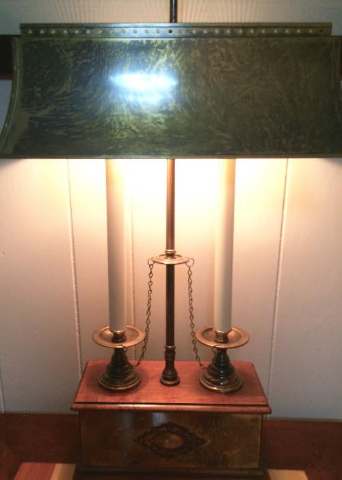 Lovely antique office lamp