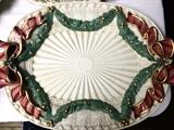 Fitz & Floyd Christmas platter, excellent condition
