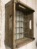 Lovely primitive dairy crate