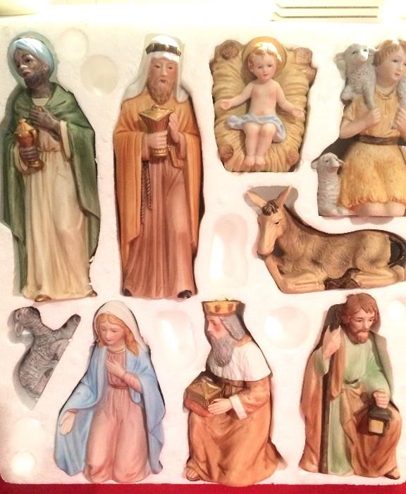 Another ceramic nativity set
