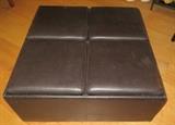 Large Ottoman with 4/Storage Compartments