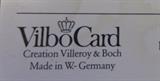 VilboCard Creation Villeroy & Boch Made in W. Germany