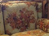 Pheasant pattern on upholstery