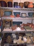 Beautiful pots, kiln furniture
