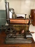 Stuart steam engine & live steam boiler 504 - works great!!