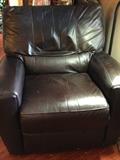 Electric leather chair