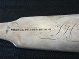 early 1800s silver spoon