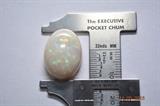 Australian oval opal, very fine