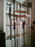 Assorted clamps - bar, pipe, etc. 