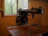 Radial arm saw. Craftsman, circa 1960.