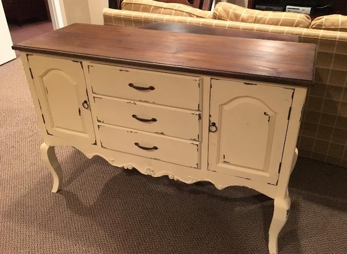 Country French painted sideboard