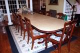 Dining Room Table (and pads) & 12 Chairs