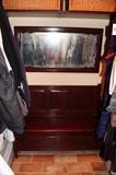 Bench with Storage & Mirror