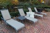 Lounge Chairs & Side Tables
