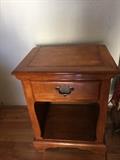 Wooden night stand
