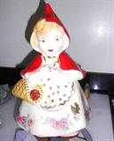 Vintage Hull Red Riding Hood Cookie Jar