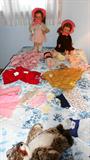 Vintage Dolls & Clothes