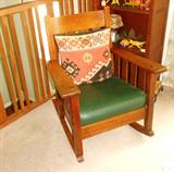 Antique Mission Style Rocker - Sears Catalog 1919