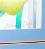 Bonnie Wosky Framed Watercolor