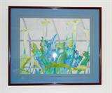 Bonnie Wosky Framed Watercolor