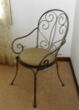 Wrought Iron Chair (2 Available)