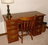 Double Pedestal Desk