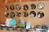 norman rockwell plates and avon collector plates and more