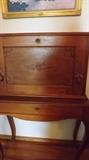 Early Antique Desk with many cubby holes/nice looking