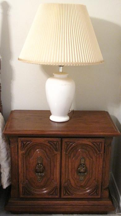 Sumter Furniture, Sumter S.C. Double Drawer Night Stand (1 of 2 shown)