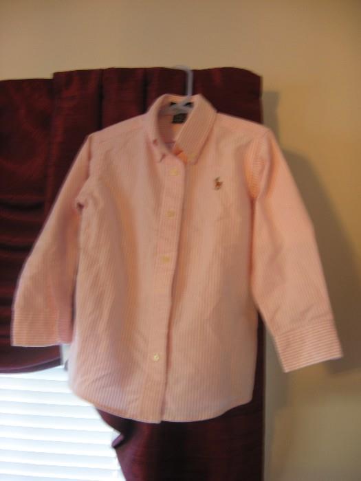 Size 5 boys Ralph Lauren polo shirt