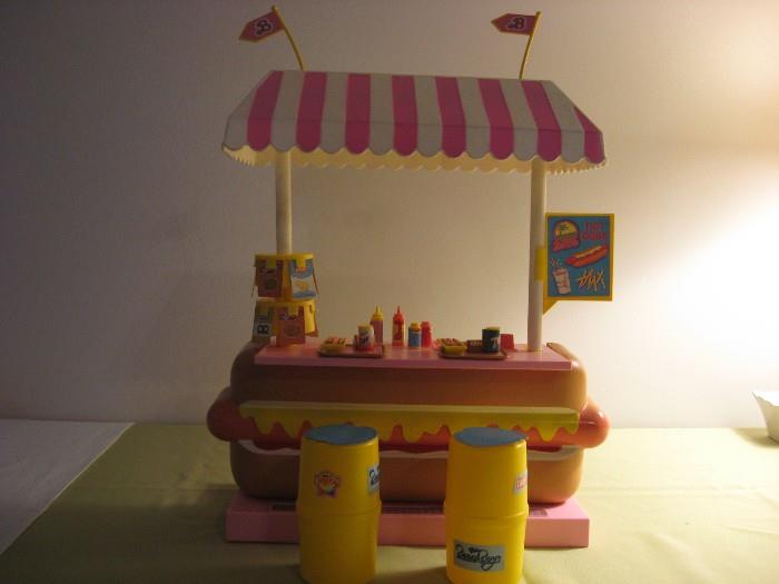 Barbie Hot Dog stand