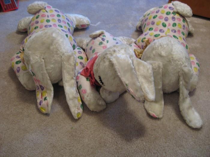 Rushton stuffed bunnies