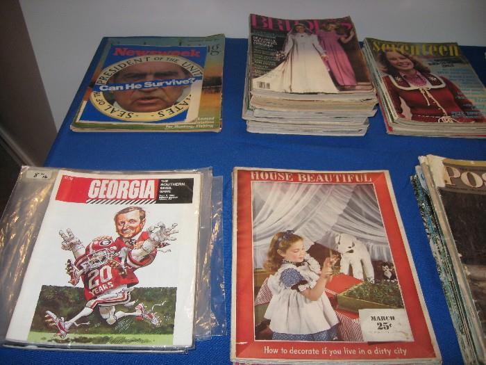 More vintage magazines.