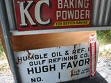 Vintage advertising signs