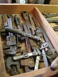 A few wrenches....oldie, heavy goodies.