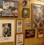 James Dean wall of fame.