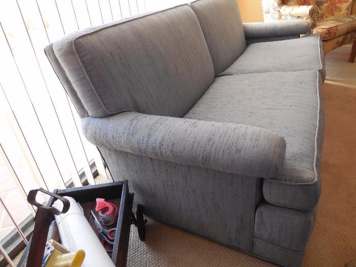 Vintage Mid-mod sofa. 82" long x 32" deep. $240.00.