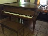 Baby grand piano