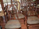 set of 6 brand new dining chairs--and I mean brand new!
