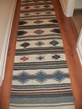 one of three Native American rugs for sale--Two are nine feet long runners