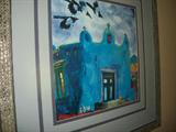 framed print of noted Southwest artist Tom Noble